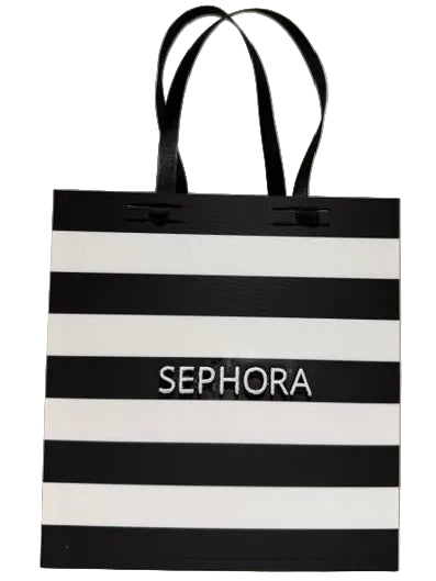 SMALL Sephora Striped W/RIBBON 3D-print bag