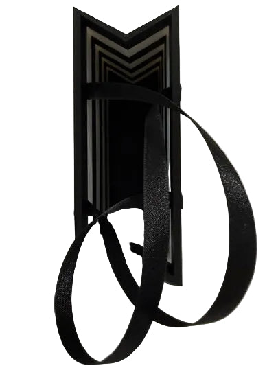 SMALL Sephora Striped W/RIBBON 3D-print bag
