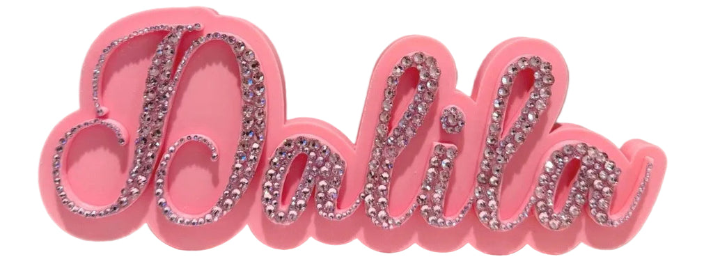 Bling Name plate