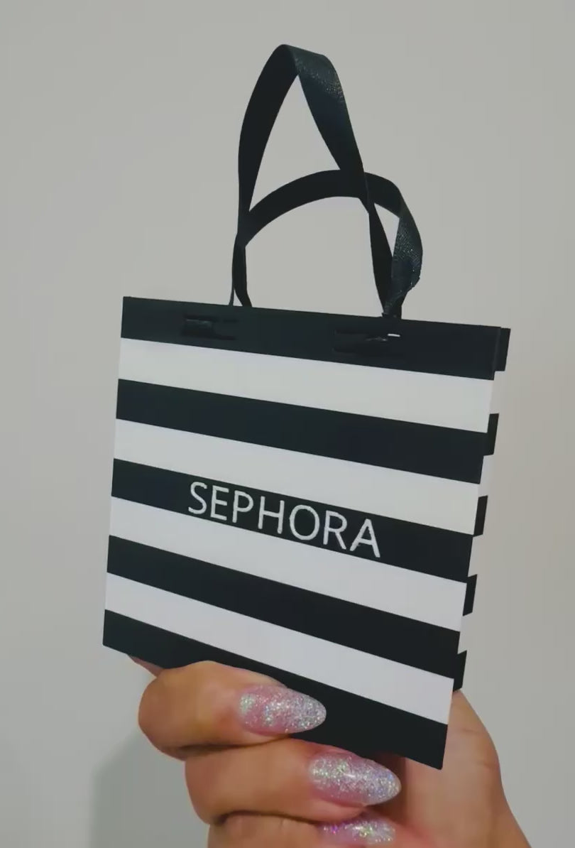 MINI Sephora Striped W/RIBBONS 3D-print bag
